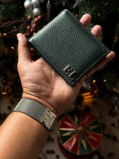 Cartera Orion Green Forest 100% Piel