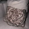 Hera Bag Cadena Plata - Mystic Phyton Beige
