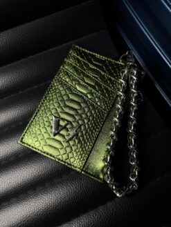 Helios Wrap Holder Pitón Obsidiana Metálico