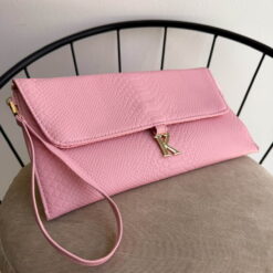 Clutch Babe - Pitón Rosa Paraíso