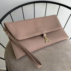 Clutch Babe - Pitón Maquillaje