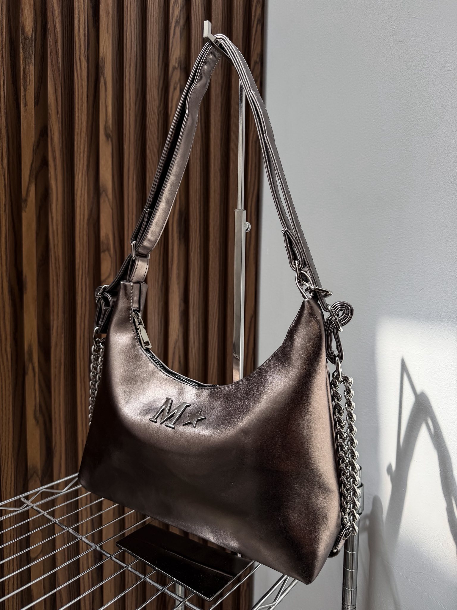 Cia Mini Bolsa-Mochila Inox