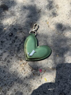 Llavero Heart Obsidiana