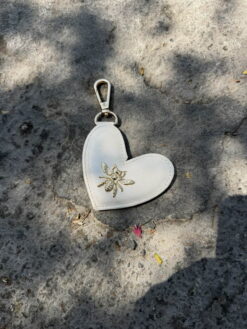 Llavero Heart Perla