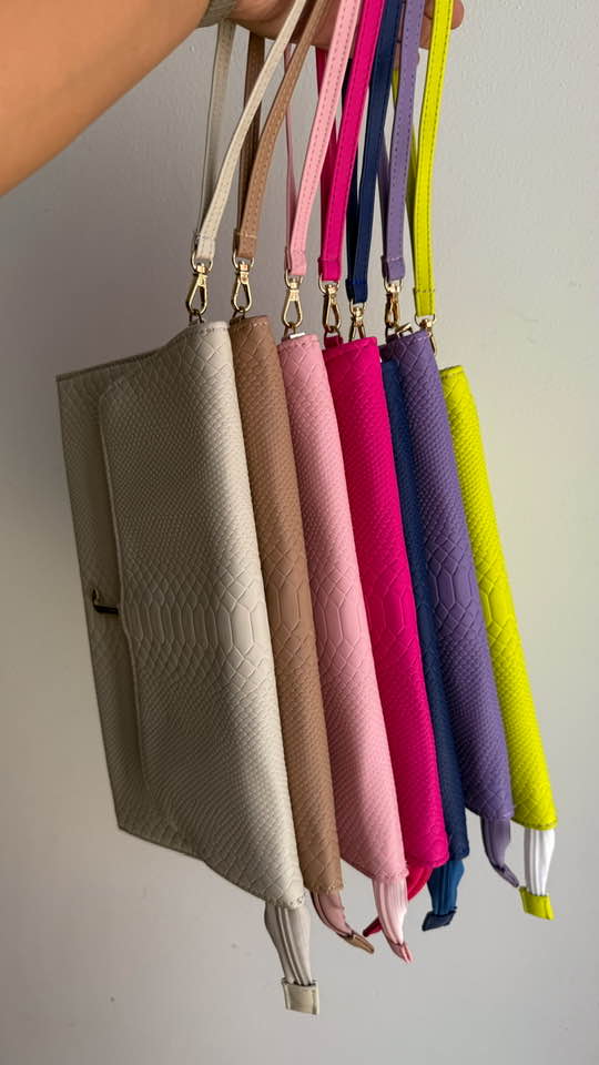 Clutch Babe - Pitón Deep Green - Imagen 7