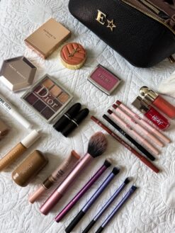 Alternative view of Neceser Alina - Azul Cielo 100% Piel