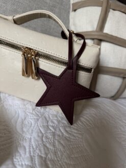 Trendy Star Tag - Burgundy