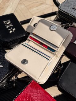 Alternative view of Double Cherry Wallet - Burgundy