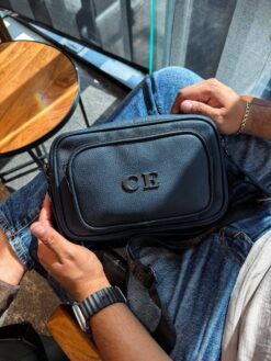 Aurelio Crossbody Man - Grain Marino