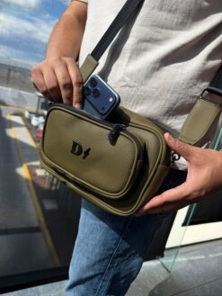 Alternative view of Aurelio Crossbody Man - Brown Wine