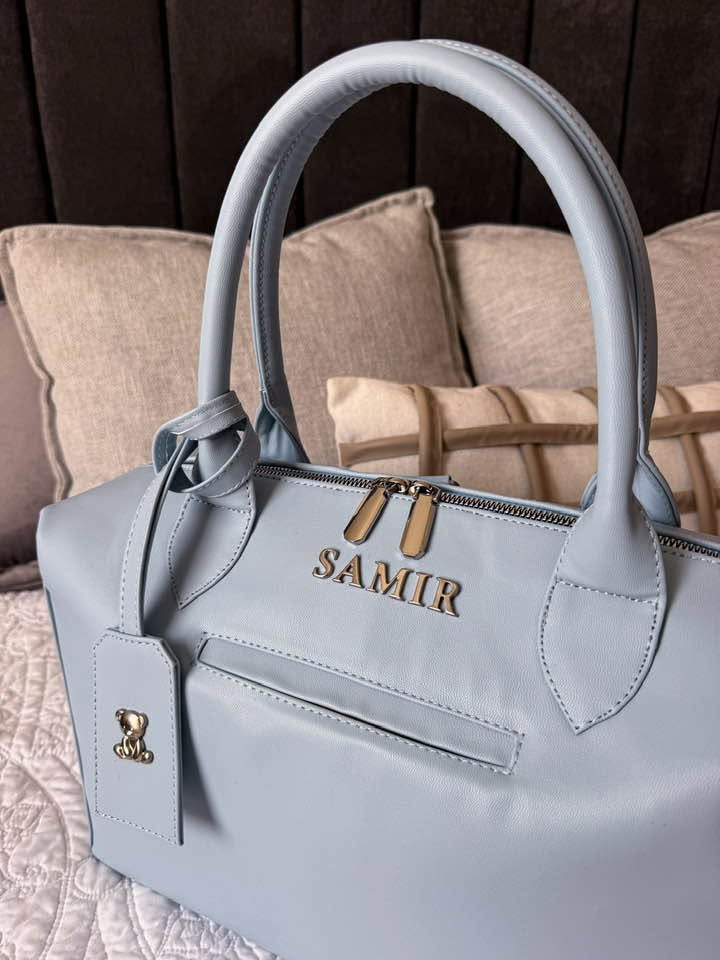 Pañalera Baby Bag Ensueño Herraje Plata - Imagen 7