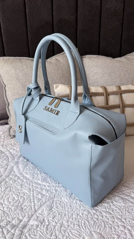 Pañalera Baby Bag Ensueño Herraje Plata - Imagen 8