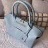 Pañalera Baby Bag Pitón Ensueño Herraje Plata