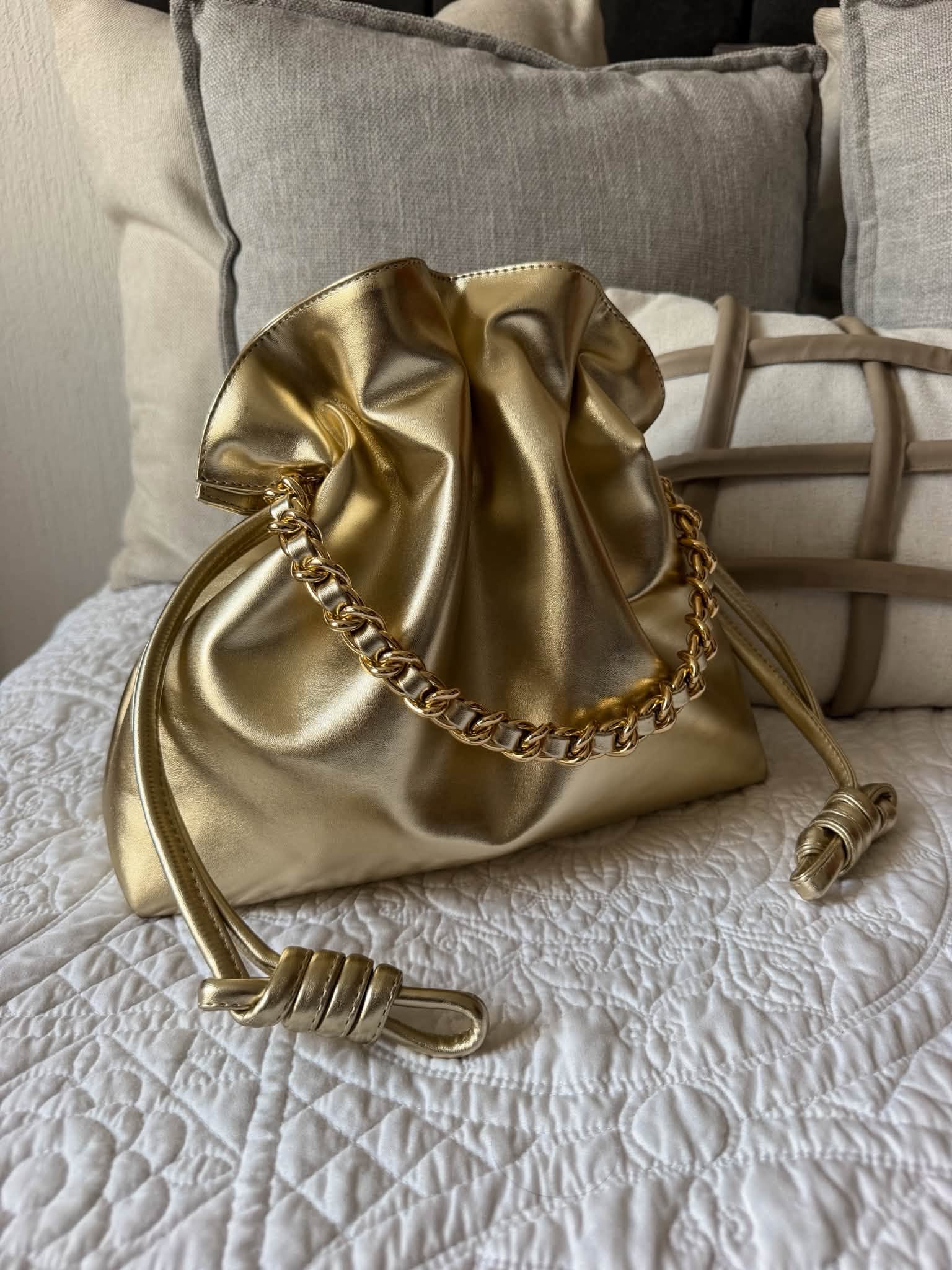 Lazo Bag - Gold