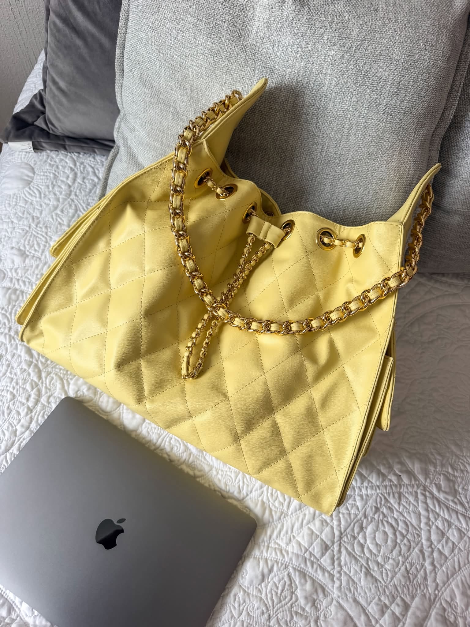 Soho 25 Large Baby Yellow Herraje Oro