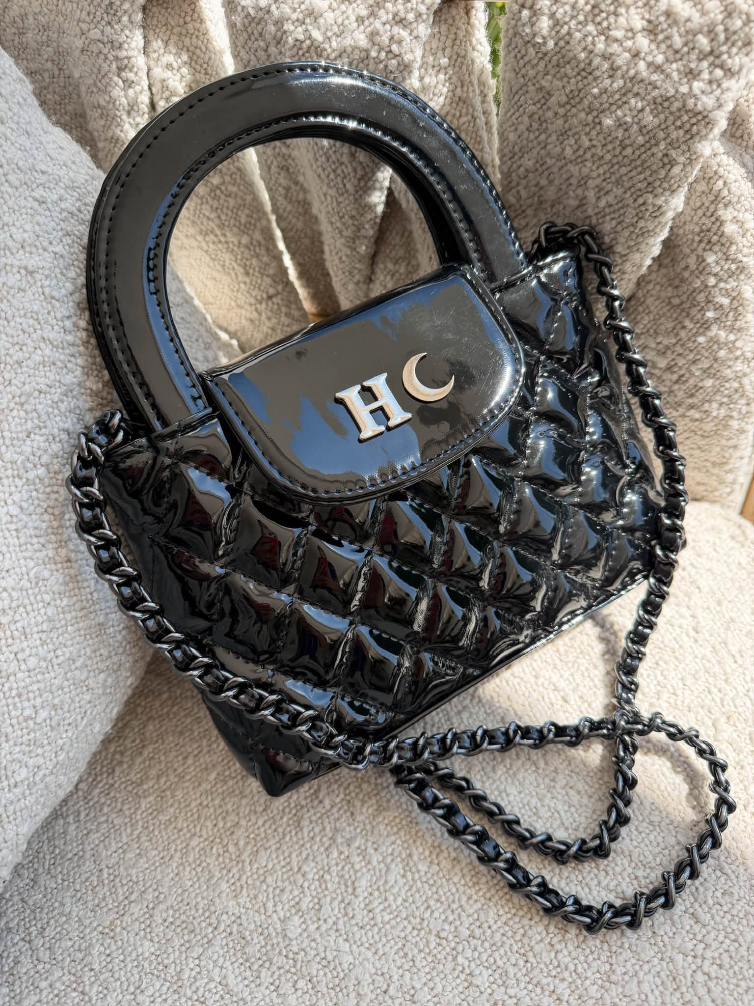 Kelly Nano Shiny Negro - Herraje Negros