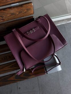 Gigi Tote - Burgundy
