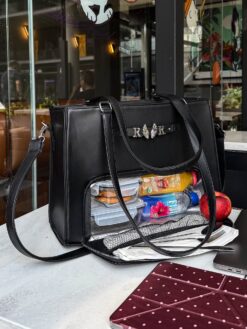 Alternative view of Gigi Tote - Burgundy