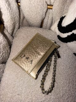 Helios Wrap Holder Pitón Champagne Metálico