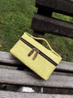 Rio Mini Butter Cream cierre negro - Herrajes Oro
