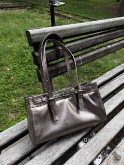 Aria Tote Small Inox Herraje Plata
