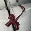 Lucky Horse - Burgundy
