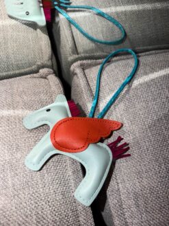 Pegaso Large Azul/Naranja - Bag Charm
